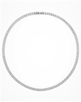 Collana Desmos in Argento INFINITY ROUND W 46